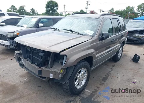 2002 Jeep Grand Cherokee Laredo from USA, damaged, VIN 1J4GW48N32C196595